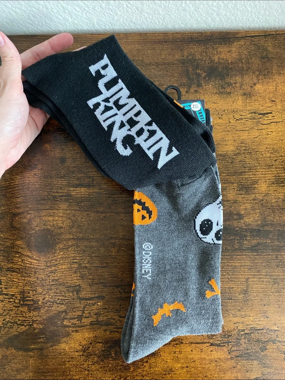 Disney Men’s The Nightmare Before Christmas Socks (2 pairs)